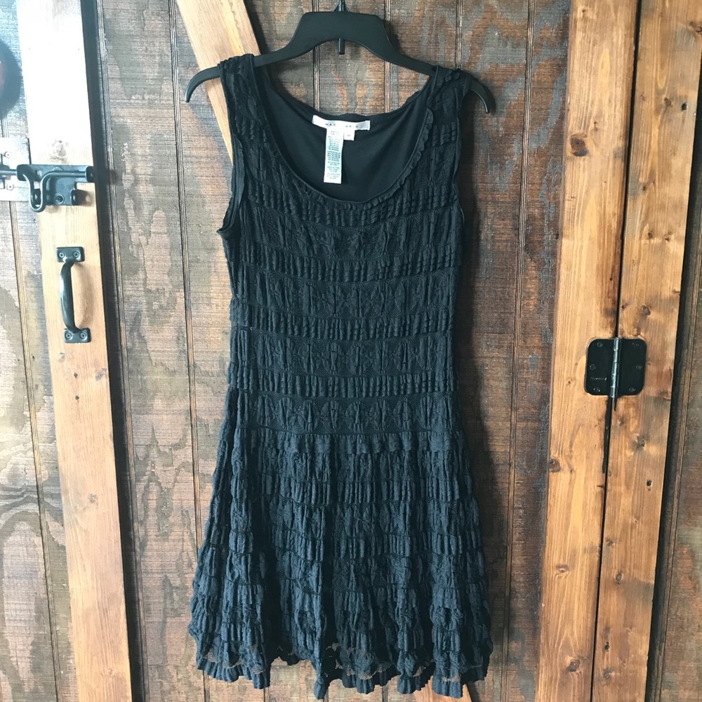Max Studio Woman’s Black Lace Dress